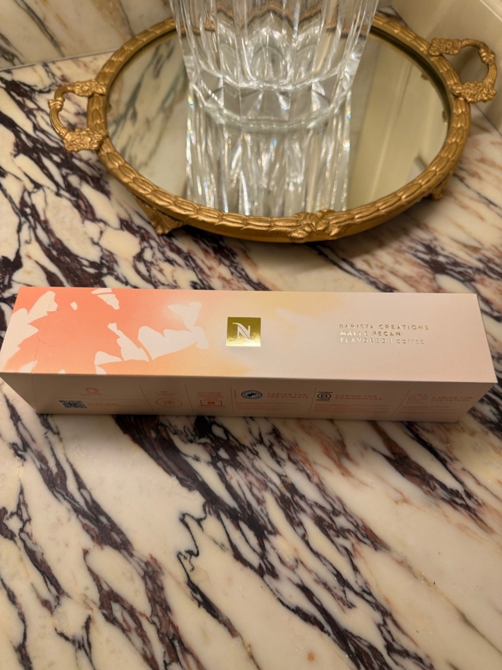 Nespresso Maple Pecan Espresso 10 Capsule Box